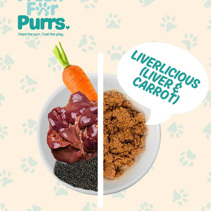 Liverlicious Meal Topper (Carrot) (80g) [Fresh For Purrs]
