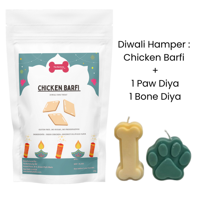 Chicken Barfi Hamper for Dogs [The Barkery by NV]