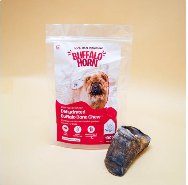 Buffalo Horn Dehydrated Bone Chew [FloofYou]