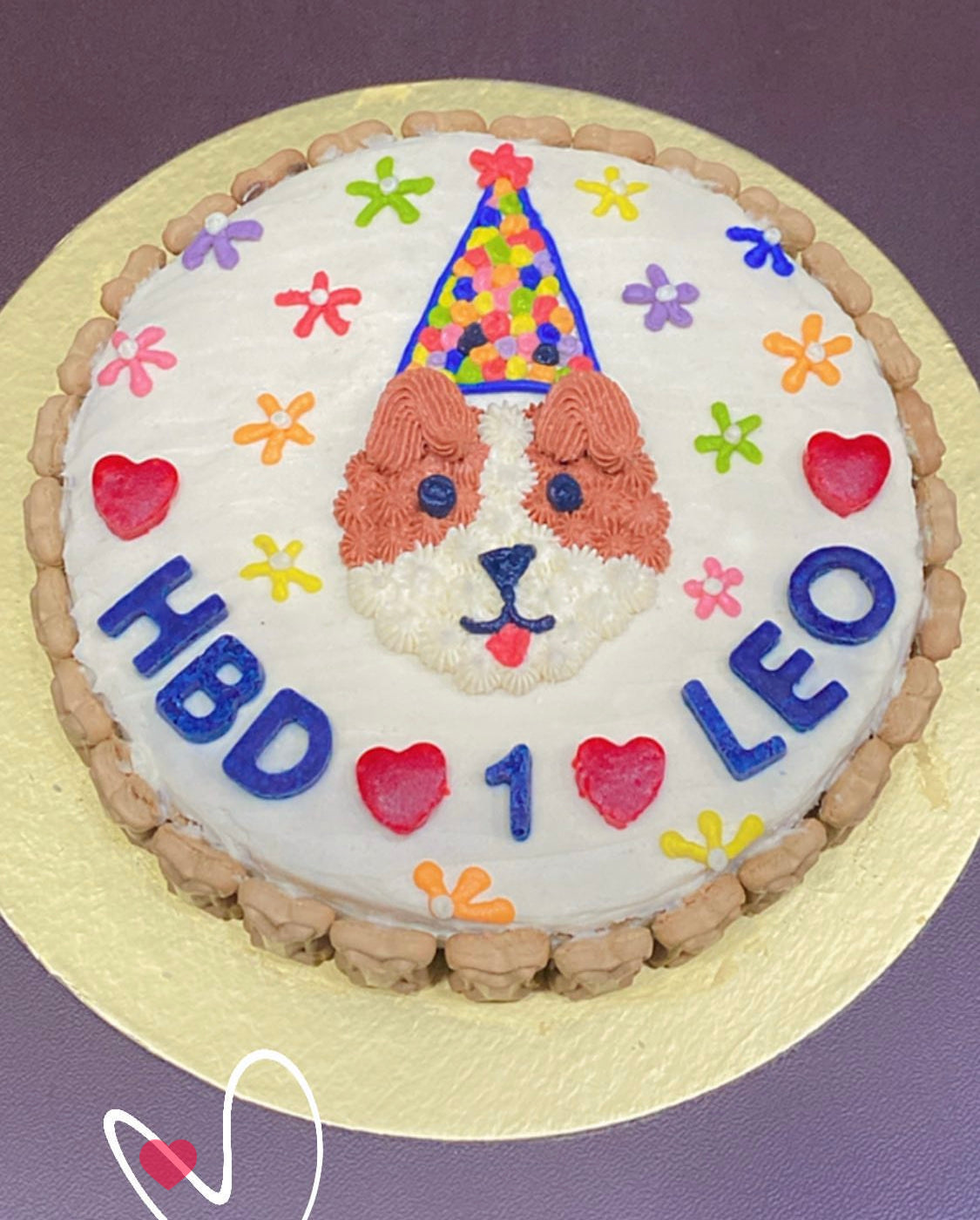 Mini Face Birthday Cake [Poochie's Pie] - The Pet Belly