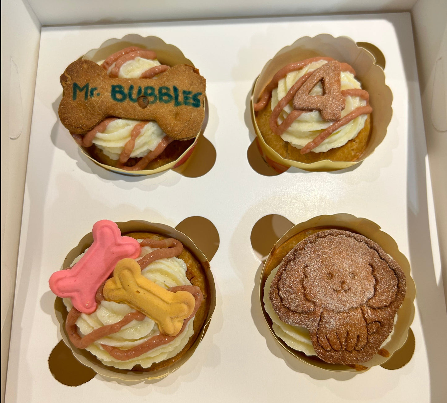 Peanut butter pupcakes [Simba's Barkery] - The Pet Belly