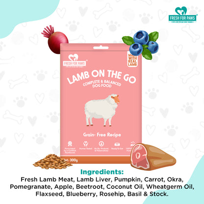 Lamb On The Go [Fresh For Paws] - The Pet Belly