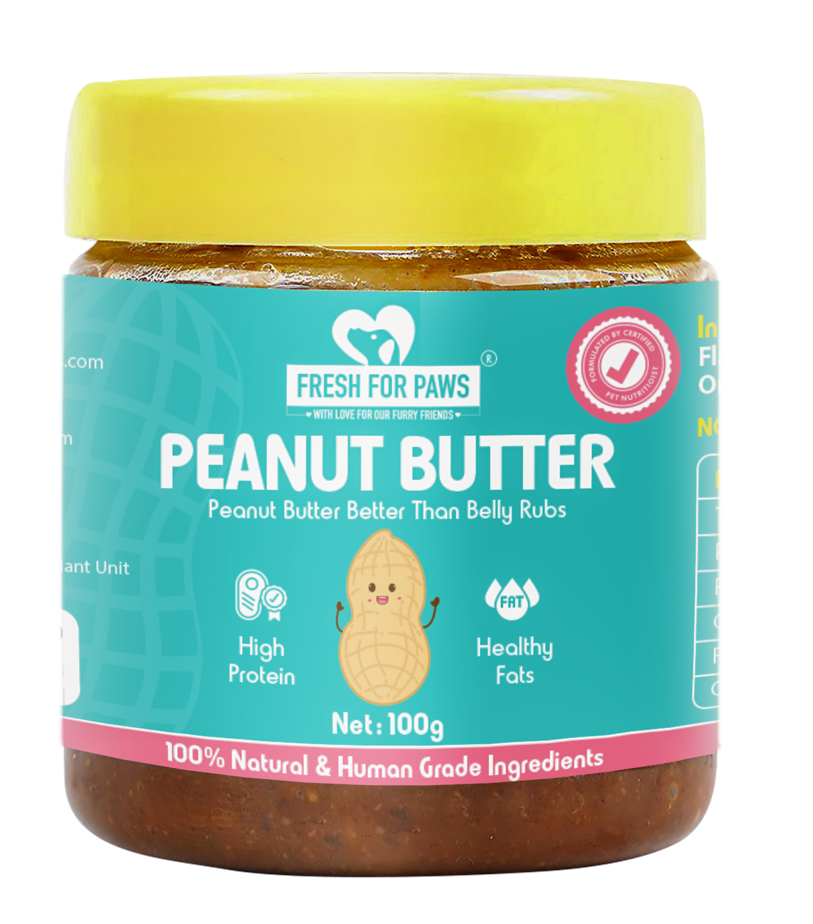 Peanut Butter [Fresh For Paws] - The Pet Belly