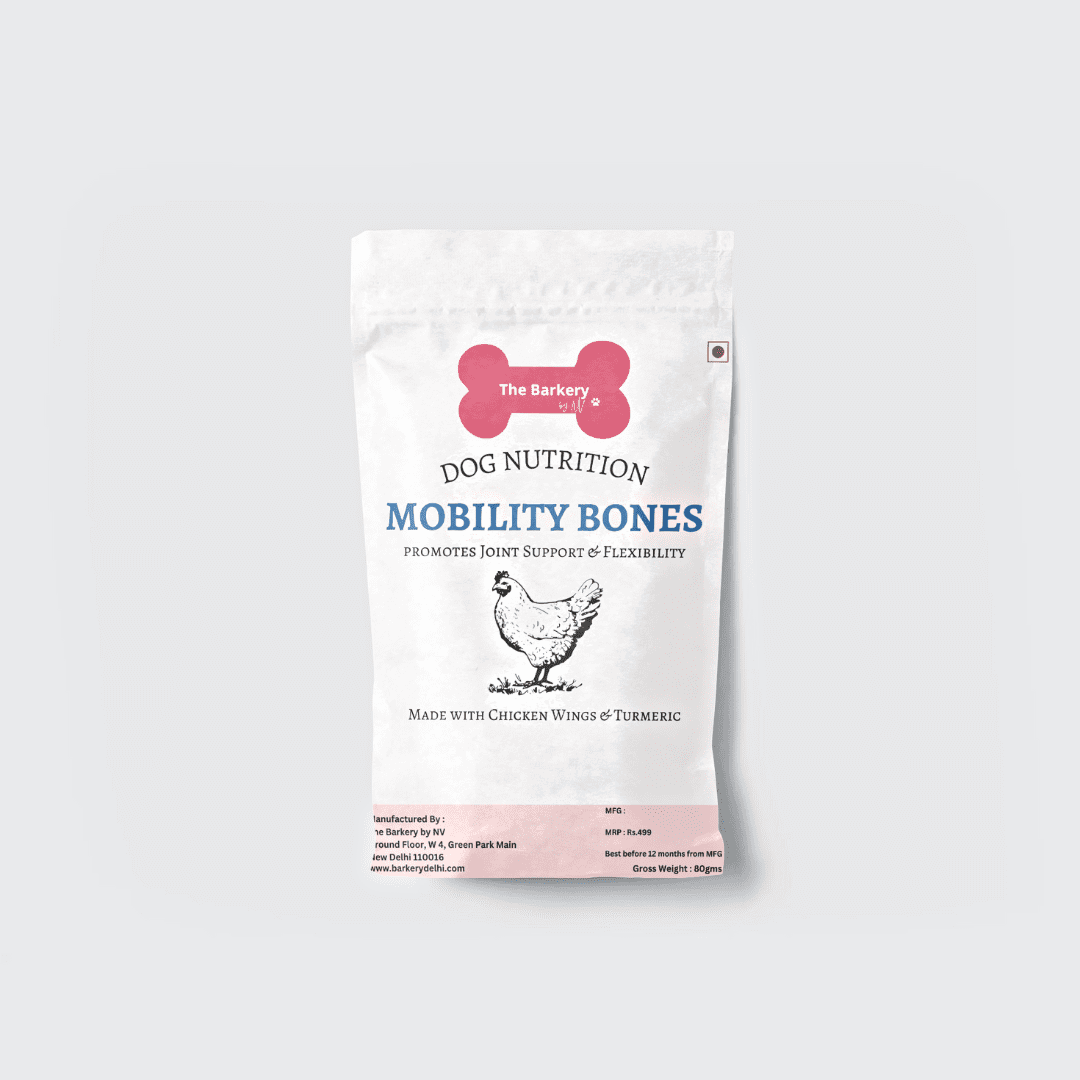 Mobility Bones for Dogs | Hip and Joint Support (80g) [The Barkery by NV] - The Pet Belly