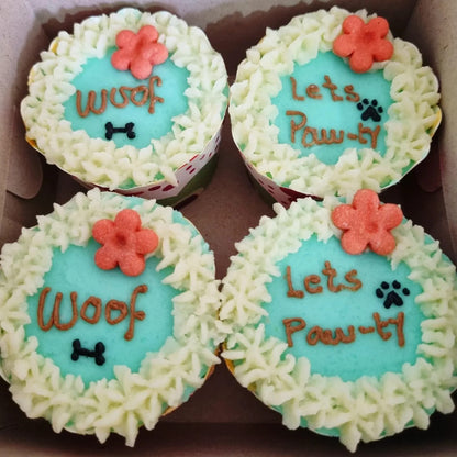 Custom Dog Cupcake (Box of 4) [Pune]