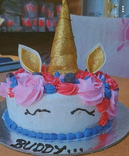 Unicorn cake [300g] [The Furry Baker] - The Pet Belly